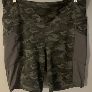 FABLETICS plus size biker shorts